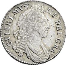 1 Schilling 1698    "Dritte lorbeerbekrönte Büste"