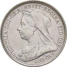 Threepence 1893   TB