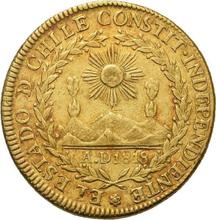 8 Escudos 1828 So I 