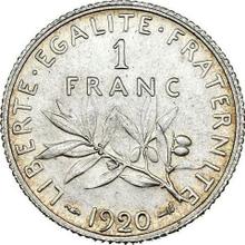 1 Franc 1920    "Sower"