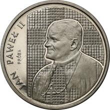 2000 Zlotych 1989 MW  ET "Papst Johannes Paul II" (Probe)