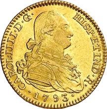 2 Escudos 1793 M MF 