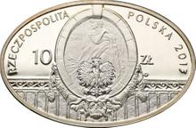 10 Zlotych 2013 MW   "100th Anniversary - Polish Theatre in Warsaw"