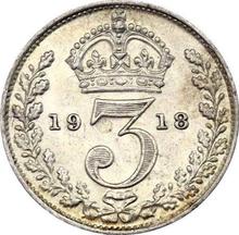 3 Pence 1918   