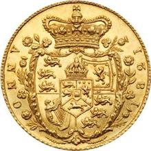 1/2 Sovereign 1821   BP "Wappen mit Blumen"