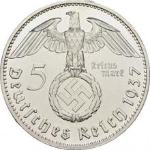 5 Reichsmark 1937 D  