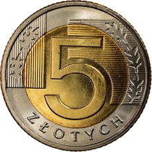5 Zlotych 2010 MW  