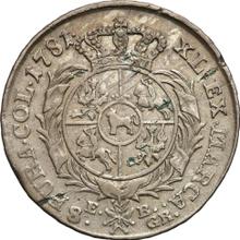 2 Zlote (8 Groszy) 1781  EB 