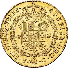 4 Escudos 1784 S C 