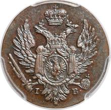 1 grosz 1822  IB  "Z MIEDZI KRAIOWEY"