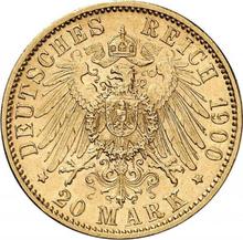 20 Mark 1900 D   "Bayern"