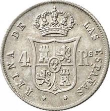 4 Reales 1853   