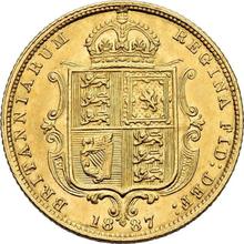 Half Sovereign 1887   JEB "Jubilee Head"