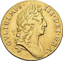 Guinea 1695    "First laureated bust"