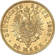 20 Mark 1888 A   "Prussia"