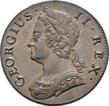 Halfpenny 1745    "Old Head"