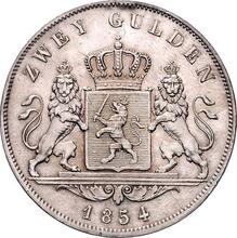 2 Gulden 1854   