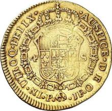 4 Escudos 1798 P JF 