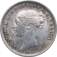 Threepence 1869   