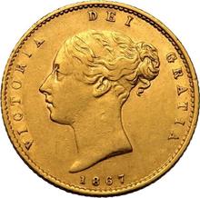 Half Sovereign 1867   
