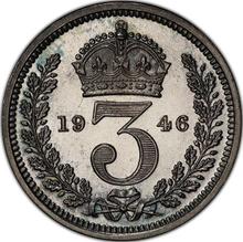 3 Pence 1946   HP