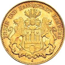 10 Mark 1903 J   "Hamburg"