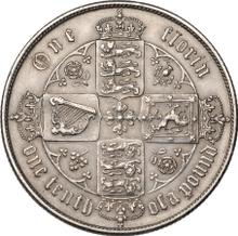 Florin 1860   WW "Gothic"