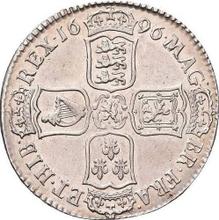 Halfcrown 1696 C   "Large Shields"