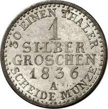 1 silbergroschen 1836 A  