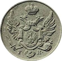 3 Grosze 1827  FH  "Z MIEDZI KRAIOWEY"