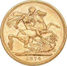 Sovereign 1874 S  WW "St. Georg"