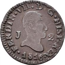 2 Maravedís 1816 J  