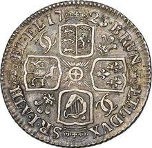 Shilling 1725   WCC "Second draped bust"