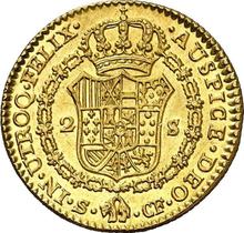 2 Escudos 1774 S CF 