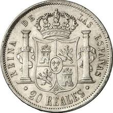 20 Reales 1862   