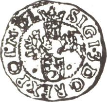 Szeląg 1598  F  "Casa de moneda de Wschowa"