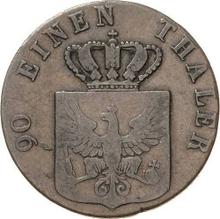 4 fenigi 1829 D  