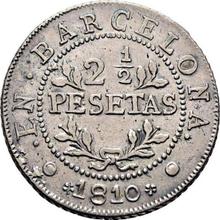 2 1/2 Pesetas 1810   