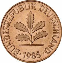 2 Pfennig 1985 J  