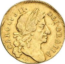 Guinea 1682    "Fourth laureate bust"