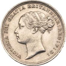 Sixpence 1887   