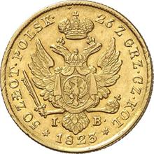50 Zlotych 1823  IB  "Kleiner Kopf"