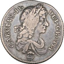 Shilling 1679    "Second laureate bust"