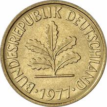 5 Pfennig 1977 D  