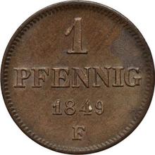 1 Pfennig 1849  F 