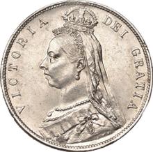 Halfcrown 1892   JEB "Jubilee Head"