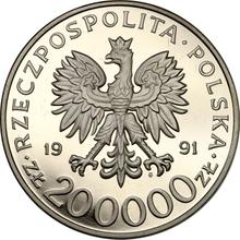 200000 Zlotych 1991 MW  SW "Michał Tokarzewski-Karaszewicz" (Probe)