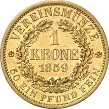 Krone 1859  F 