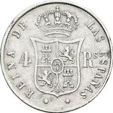 4 Reales 1858   