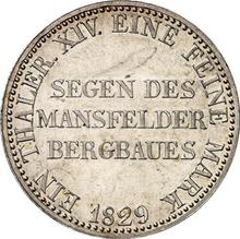 Taler 1829 A   "Ausbeute"